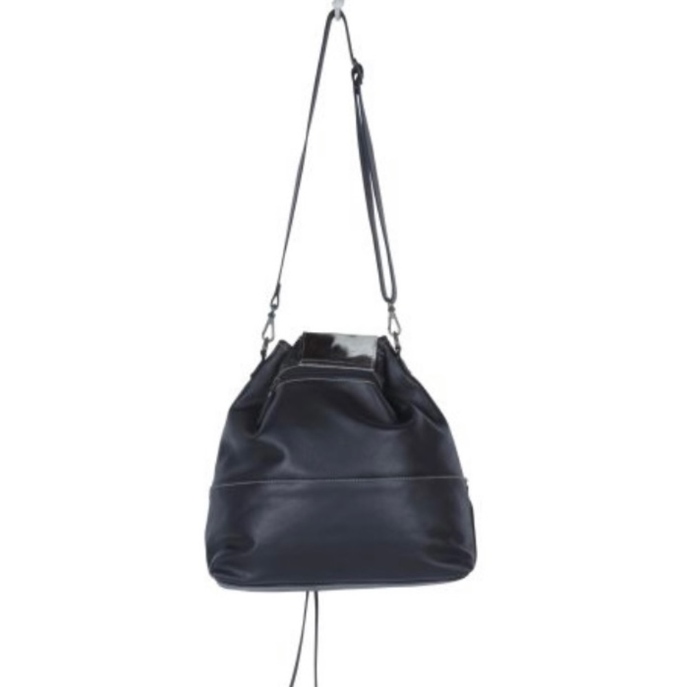 Myra BAG PERIWINKLE BUCKET BAG | Leather and Fur Bag - Picture 2 of 10